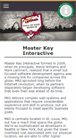 Mobile Screenshot of masterkeyinteractive.com